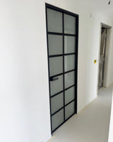 GD011 - Ultra Slim Aluminium Swing Door - Metal and Aluminium Fabrication