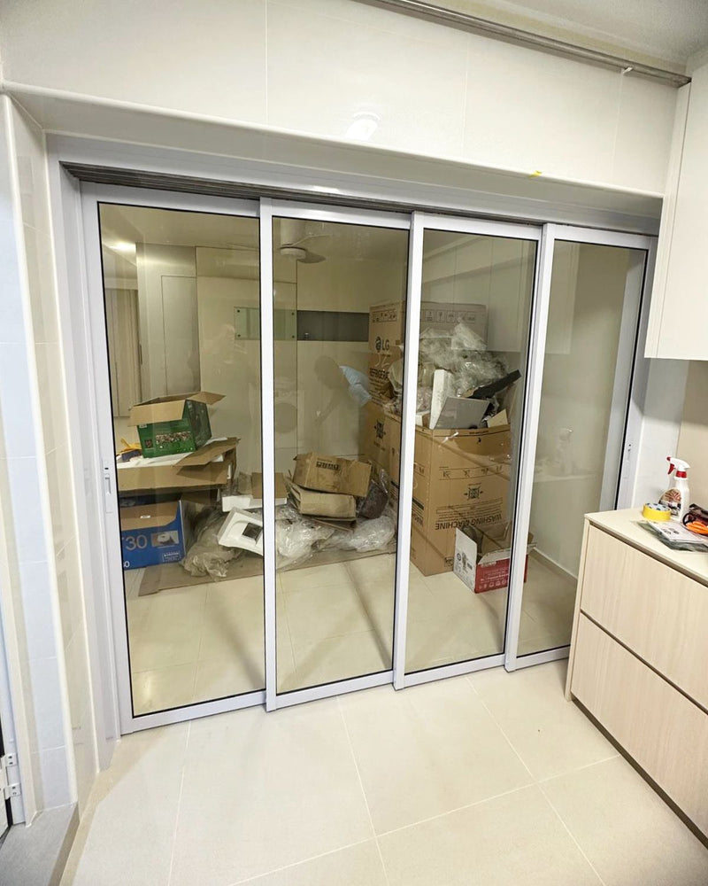 Kitchen Glass Door