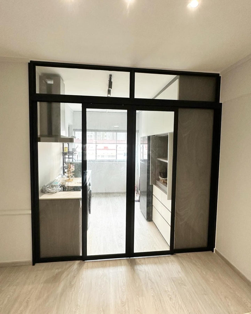 Kitchen Glass Door