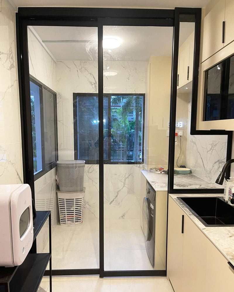 Kitchen Glass Door