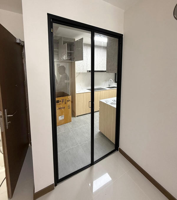 Kitchen Glass Door