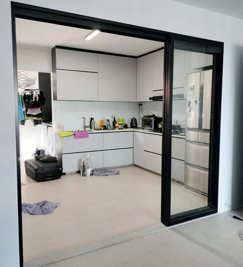 Kitchen Glass Door