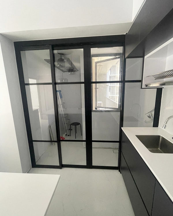 Kitchen Glass Door