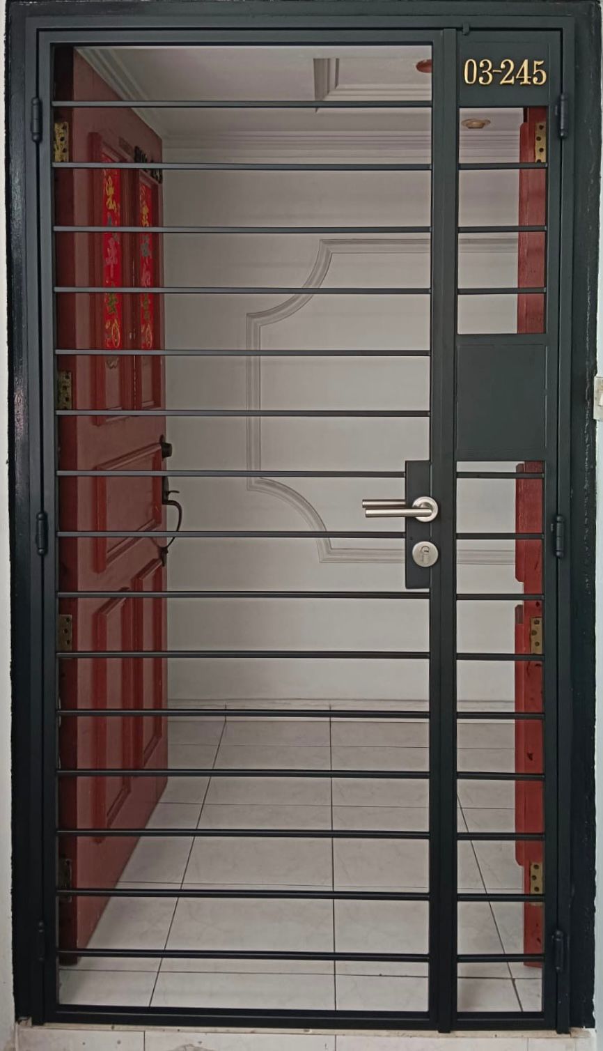 HDB Gate SH003 Classic Horizontal Grille
