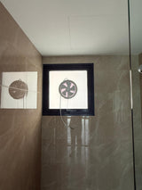 Exhaust fan installation for HDB toilet window