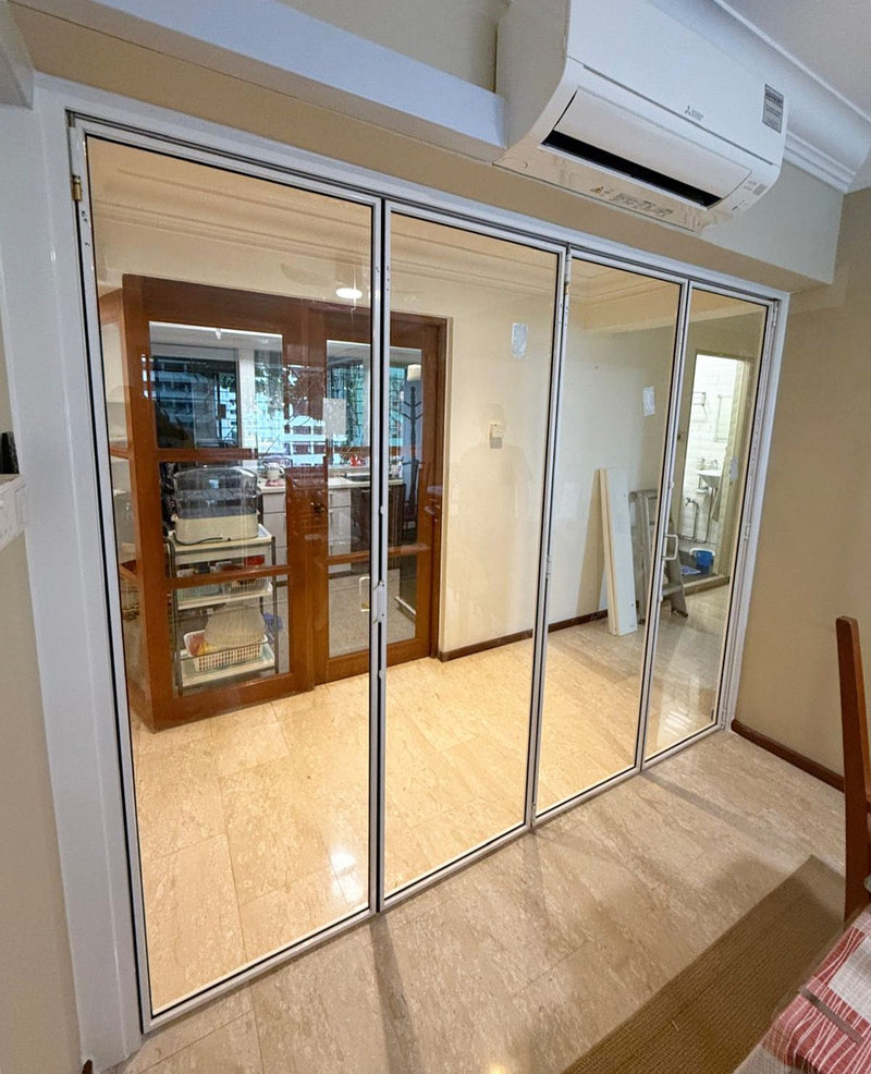 GD013: Ultra Slim Aluminium Folding Door