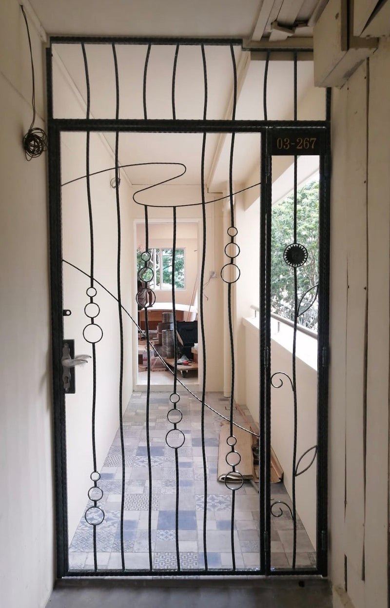 Wrought Iron Gate Catalogue - WR015