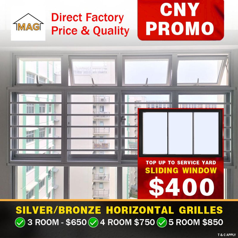 Window Grilles: BTO PACKAGE 2023 - Metal and Aluminium Fabrication 