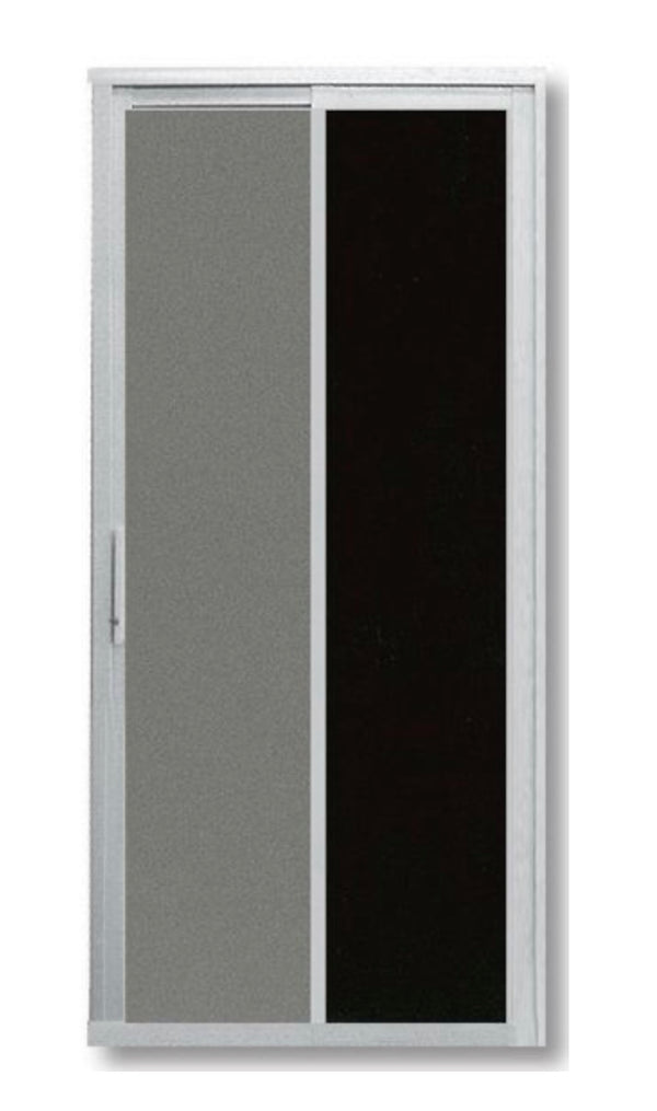 Slide and Swing Toilet Door - SD3010 - Metal and Aluminium Fabrication 